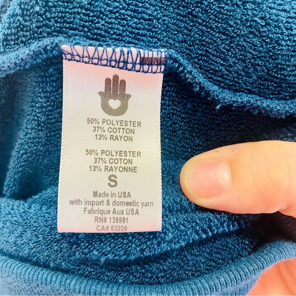 Spiritual Gangster Blue Graphic Sweatshirt Small - Picture 6 of 6